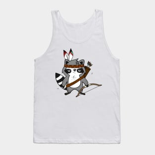 Apache The Raccoon Tank Top